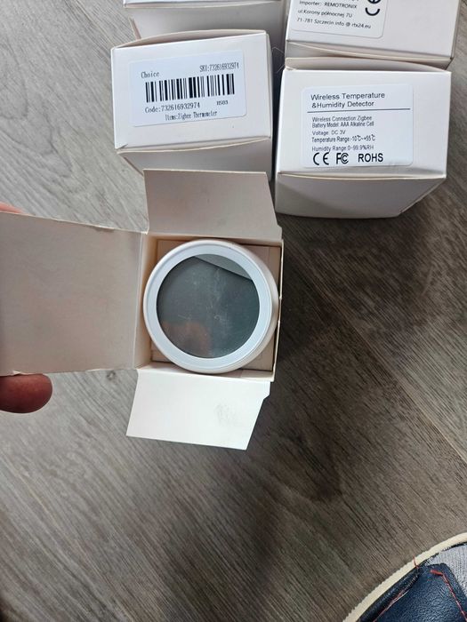 czujnik temperatury zigbee