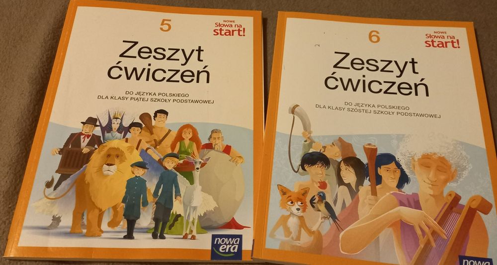Nowe Słowa na start kl.5,6 zeszyt ćwiczeń