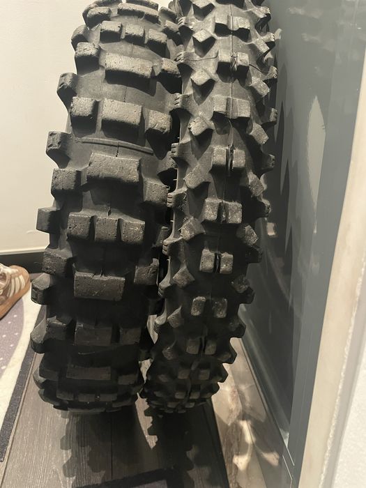 2 Pneus Michelin Ac 10 110/100/18 + 90/90/21 competition Xc