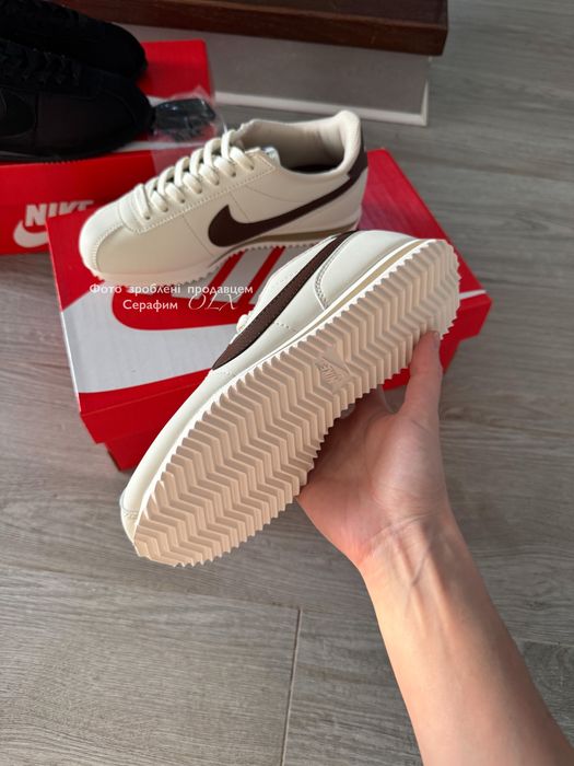 NEW Nike Cortez Shoes Beige (in box)