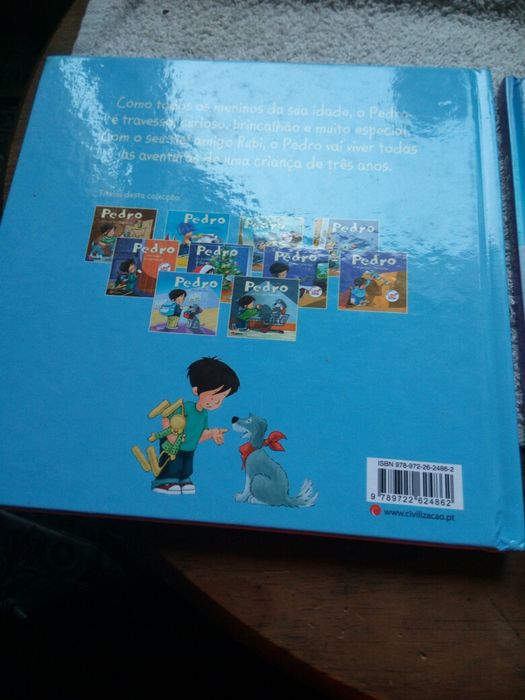 Dois livros do Pedro