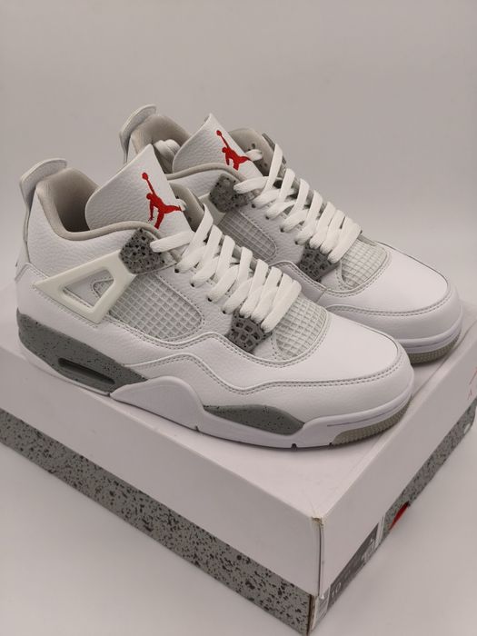 Air Jordan 4 White Cement EU44