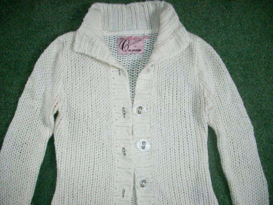 Milutki Sweter Zapinany 36 S 34