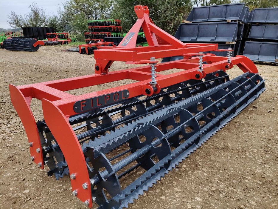 Duży ciężki wał podwójny dociskowy 3m duża średnica PRODUCENT