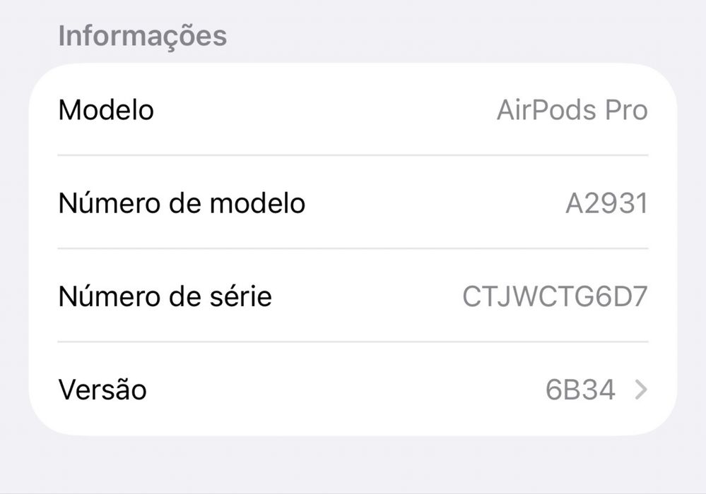 Airpods pro 2a geração