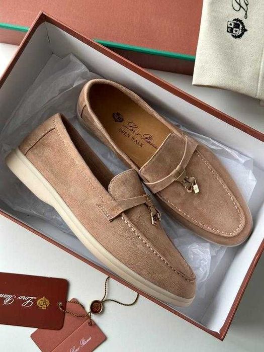 В наявності! Жіночі лофери Loro Piana /Люкс Якість лоро піана пиана Натуральна замша Женские Лоферы Макасины Лоро Пиано