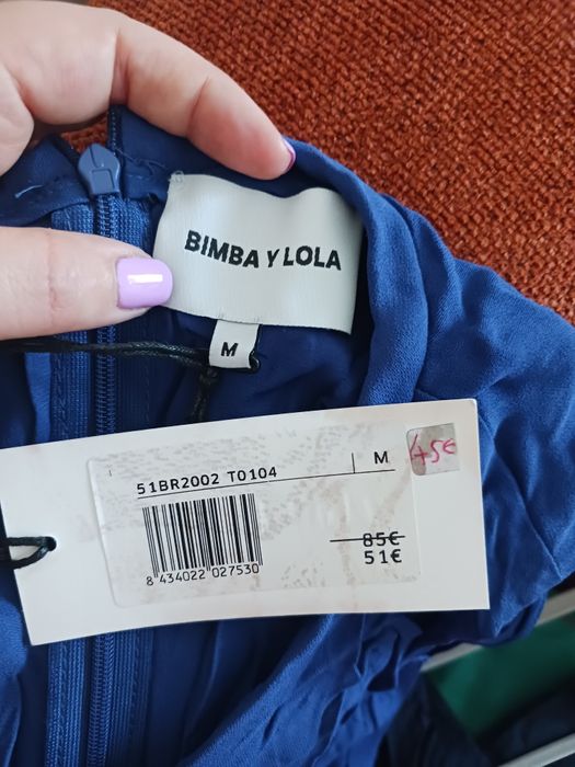 Túnica azul Bimba y Lola