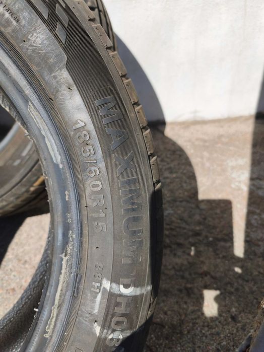 Продам вживані шини 1сезон  185/60 R15