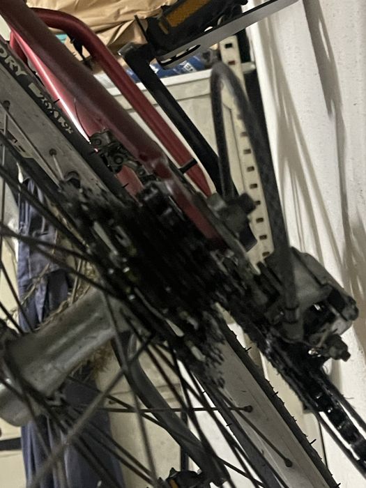 Bicicleta vintage recuperada
