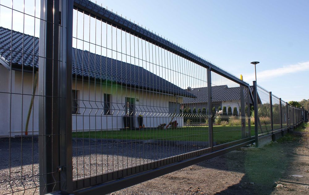 Brama Przesuwna wjazdowa Panelowa Ocynk + Mal Proszkowo (m2) Producent