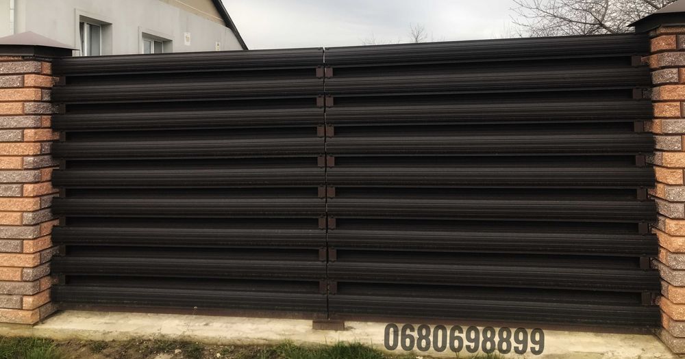 Штакетник металический забор штахети паркан євроштахети штахетник Суми