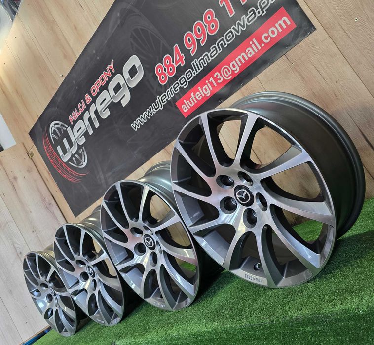 NOWE ALUFELGI MAZDA 17x5x114,3 - 3,Cx3,Cx30,Cx5,Cx7