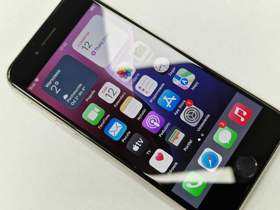 Iphone SE 2022 5G/ 64GB/ Starlight/ BAT 83%/ Grade A/ Gwarancja + łado