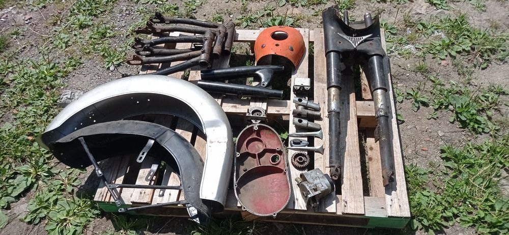 Części junak M10 M07 silnik przód lampa błotniki wahacz