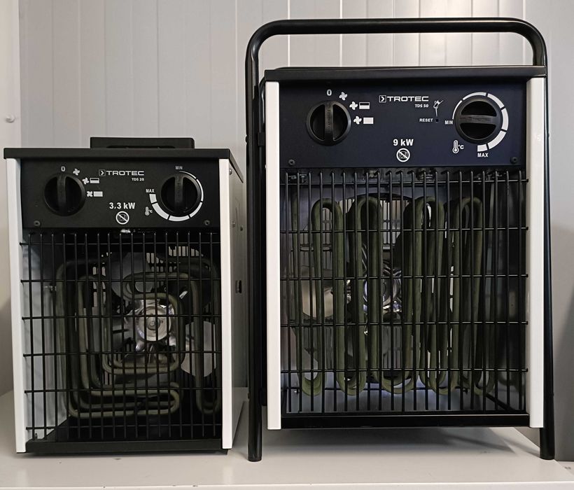 Nagrzewnica Elektryczna TROTEC TDS50 9kW Nowa, Promocja Wysyłka Gratis