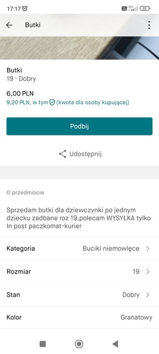 Sprzedam butki zadbane