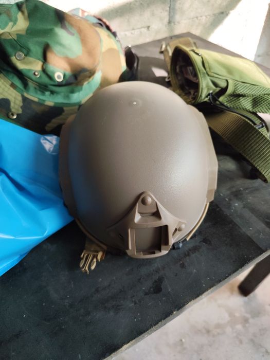 Airsoft colete +capacete (Novo)