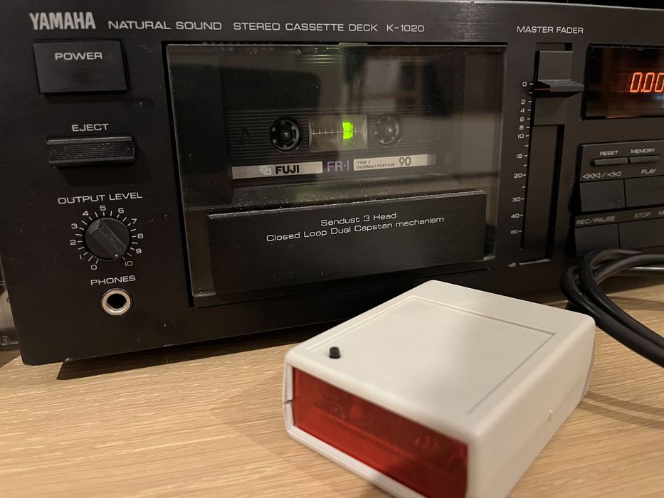 Magnetofon Deck Yamaha K-1020/K-520 zdalne sterowanie RC IR