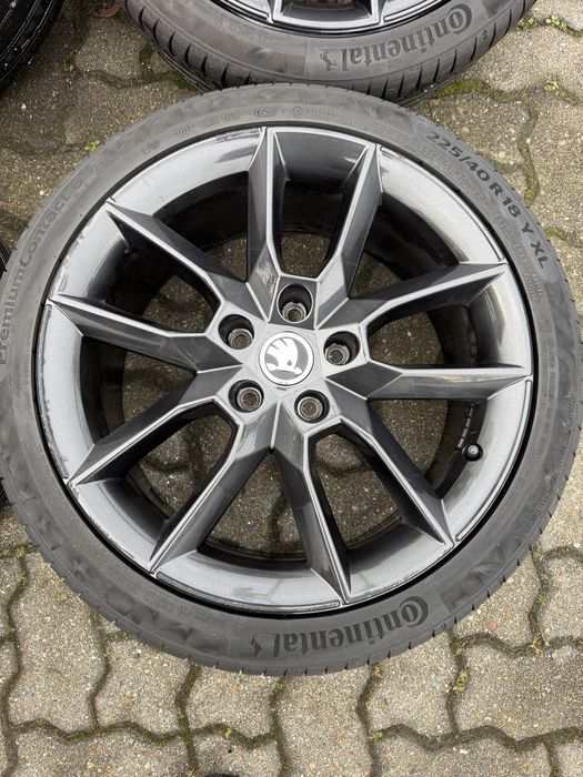 Колеса диски R18 5 112 225 40 Skoda Octavia RS октавія Golf Touran