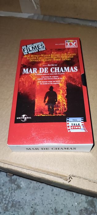 Filme Mar de Chamas VHS