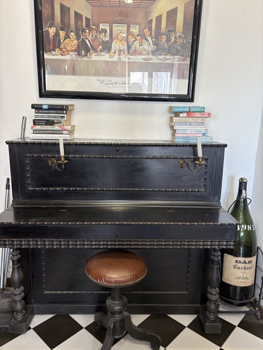 Piano Antigo Marfim