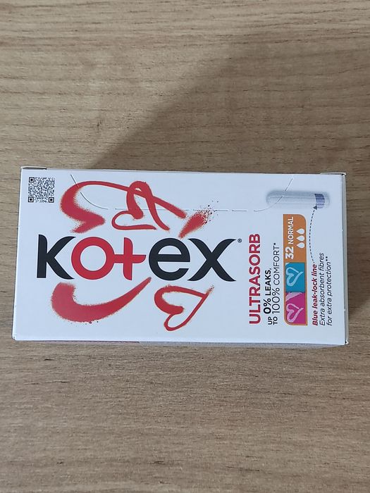 Тампоны Kotex Ultrasorb Normal 32 шт. Котекс Нормал.