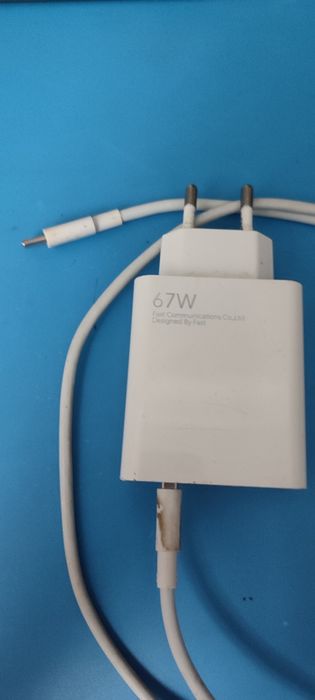 Неисправная работа Блок питания + кабель питания type c 67w