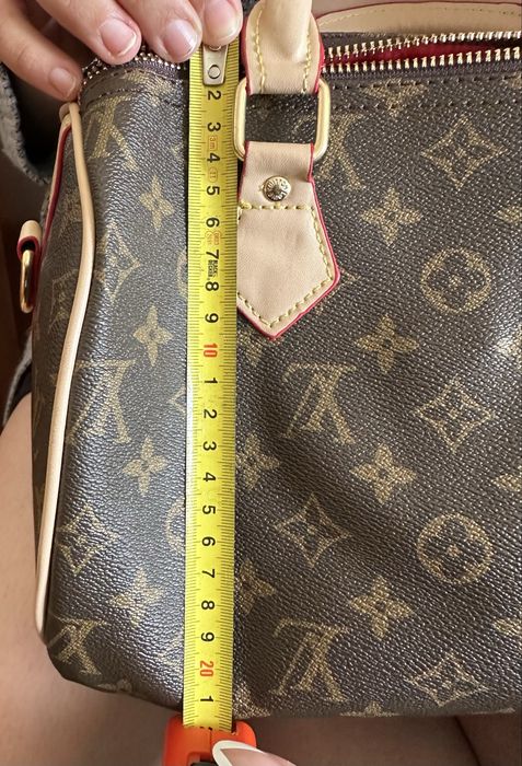 Mala Louis Vuitton Monograma Castanha