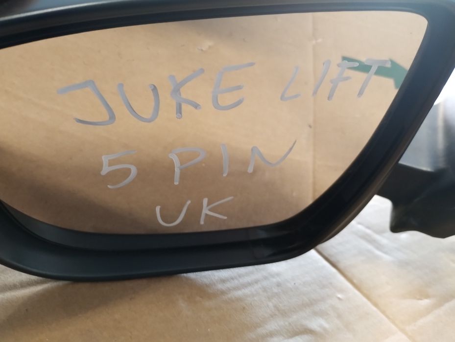 Lusterko lewe nissan juke f15 lift 5pin uk