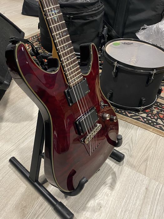Schecter Damien Elite-6 Crimson Red