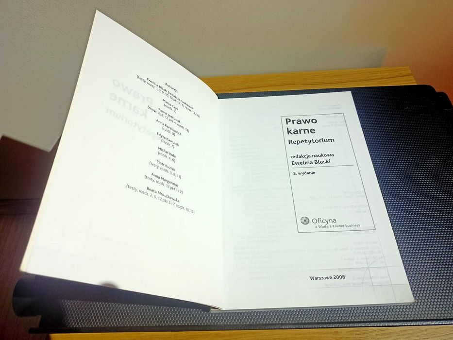 Prawo karne - Repetytorium