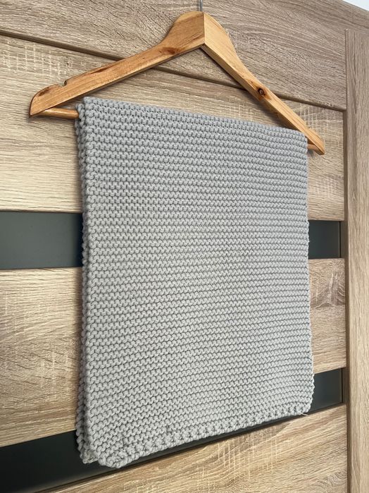 Komplet czapka,szalik szary NOWY