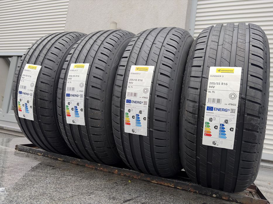 Letnie 205/55R16 Kormoran 94V XL prod. 2026r C,B,71db  Gwarancja 5lat