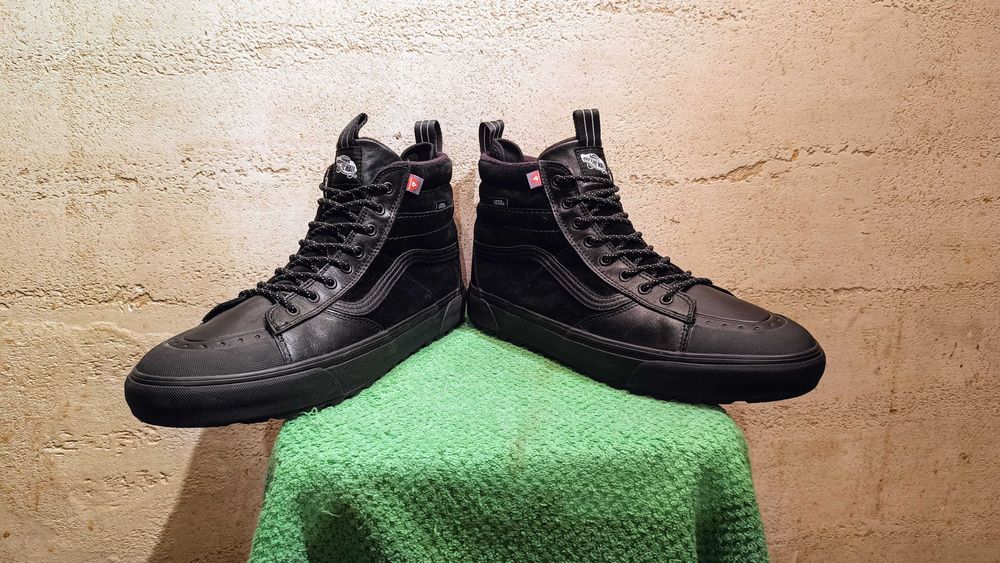 Zimowe trampki VANS UA SK8-HI MTE-2 r.47 skóra ocieplenie jak nowe