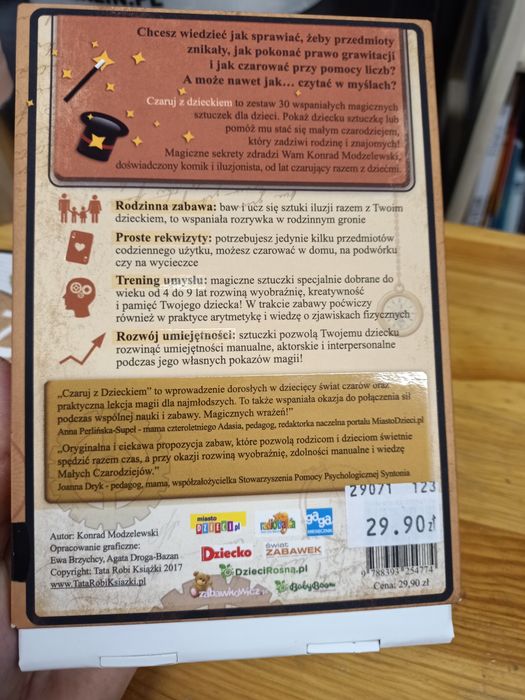 Czaruj z dzieckiem 30 magicznych sztuczek