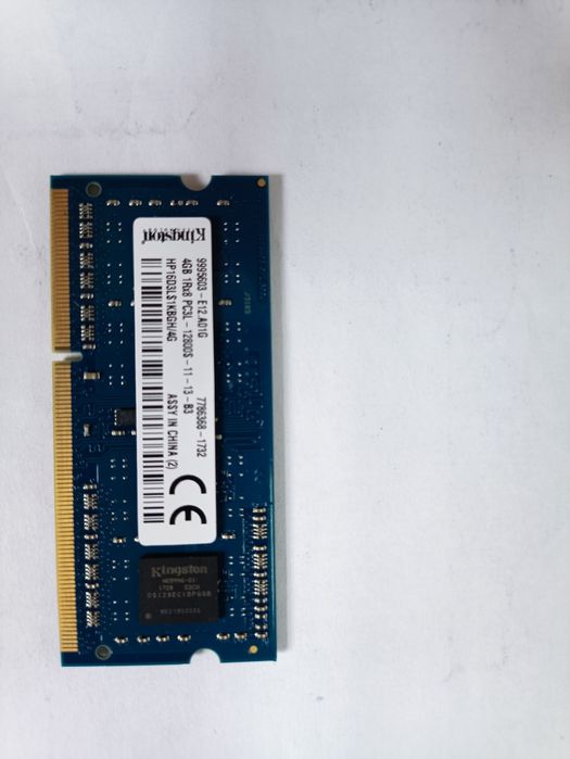 DDR3 для ноутбука 4Гб
