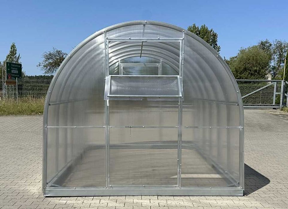 Szklarnia z poliwęglanu 2,5m Kompakt (2,5x2, 2,5x4, 2,5x6 i tdp.)