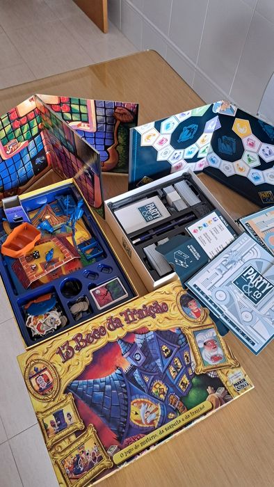 Jogos de mesa- várias idades