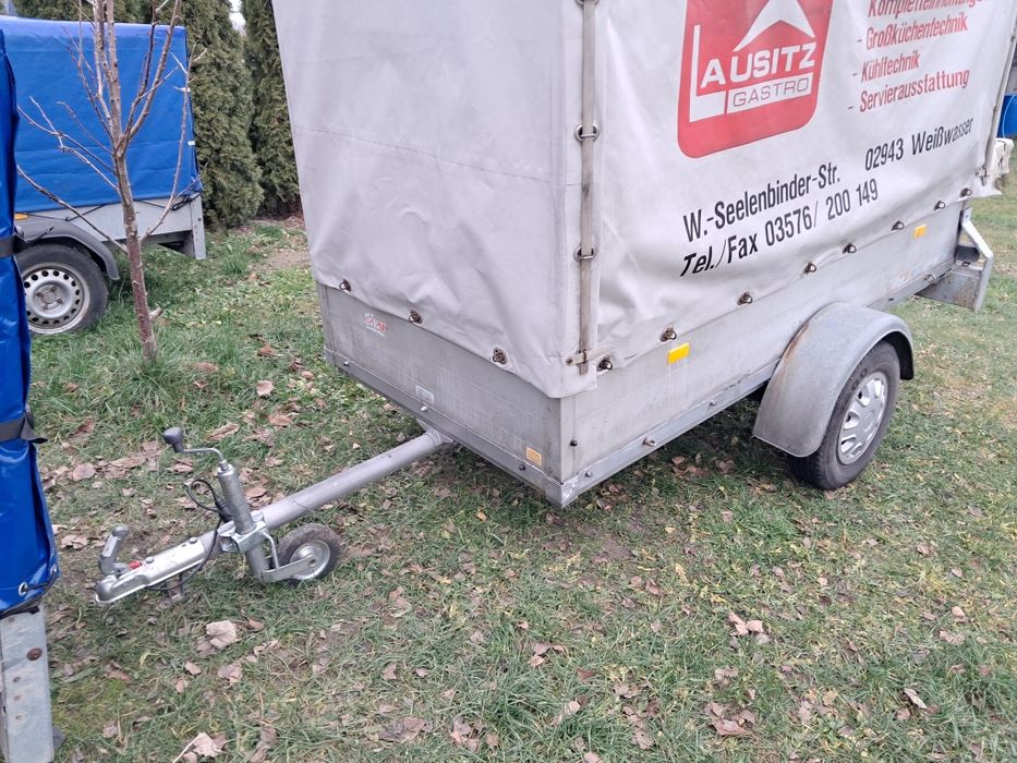 Przyczepka samochodowa lekka dmc 750 kg.