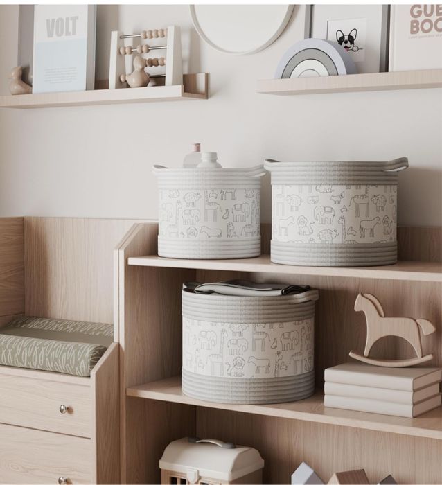 Корзина для іграшок Zoo Animal Prints