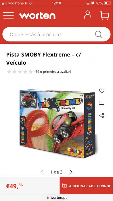 Pista SMOBY Flextreme – c/ Veículo