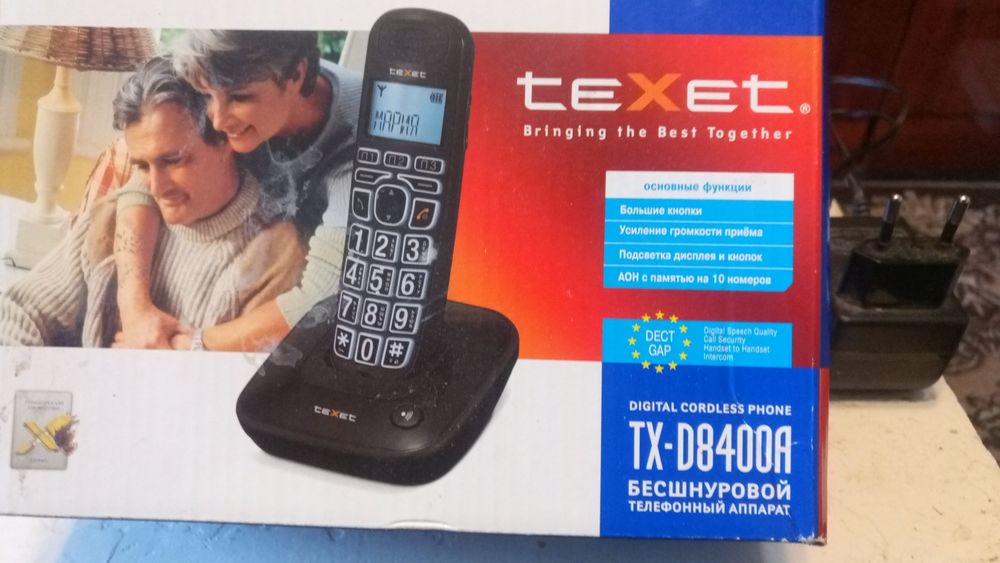 Радио телефон TEXET TX-D8400A