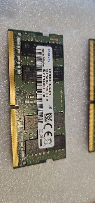 32gb ddr4 portátil Samsung (2x16gb) 2666mhz