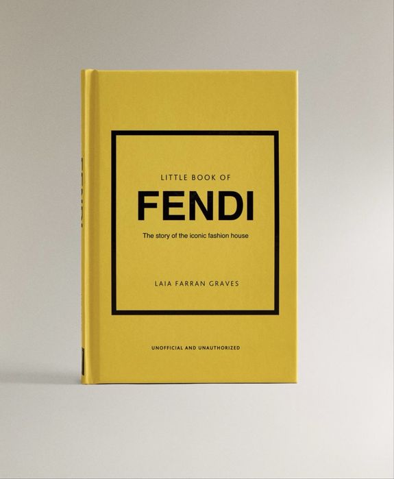 Livro The Little Book Of FENDI (Inglês) Zara Home NOVO