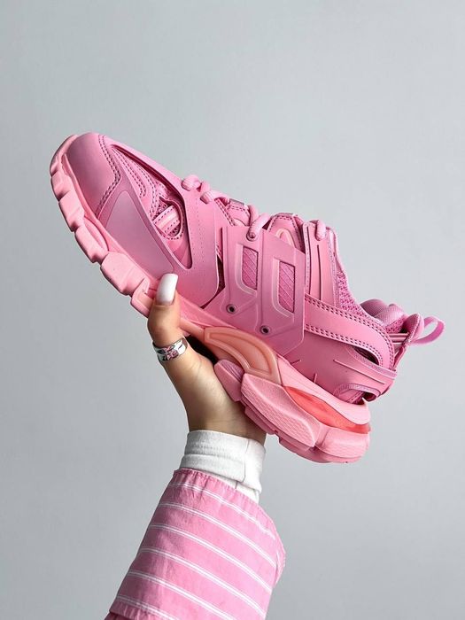 Кросівки Balenciaga Track Trainer Pink / кроси Баленсіага Трек рожеві