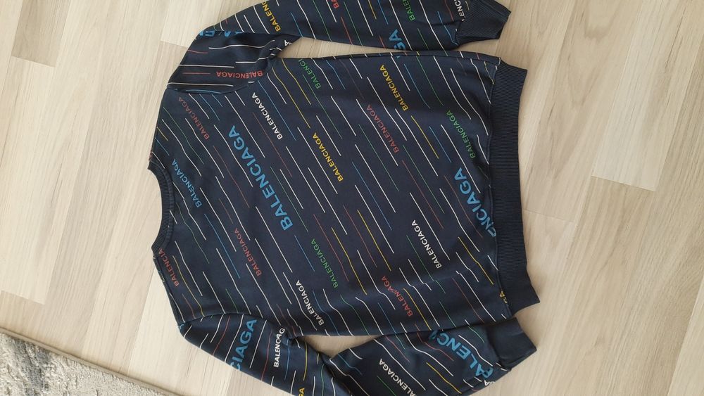 Bluza granatowa Balenciaga