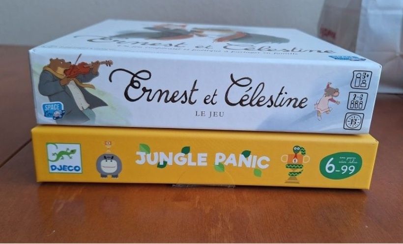 Настільна гра Паніка в джунглях Джеко ,Ернест і Селестіна