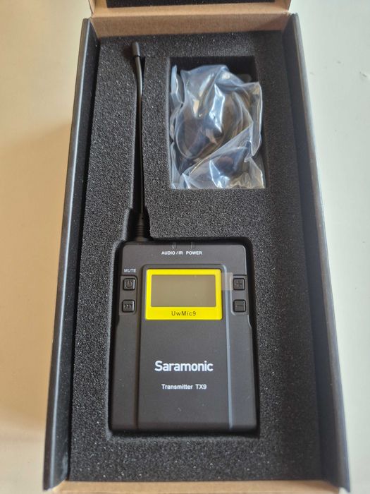 Nadajnik z mikrofonem TX9 do systemu UwMic9