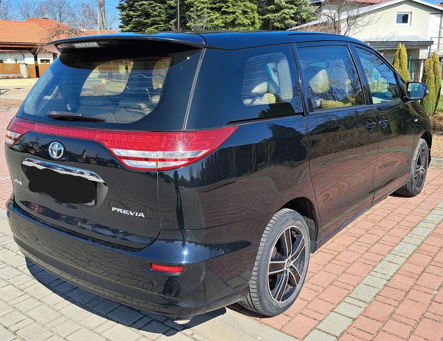Toyota Previa TOYOTA PREVIA III generacji 2008 2.4 VVT + GAZ BRC