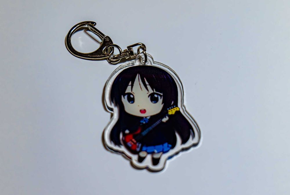 Akiyama Mio K-ON Brelok Akrylowy Anime Manga